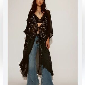 Free people So Billie Studded Duster